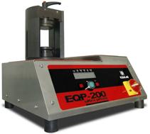 Pellet press for XRF analyzer