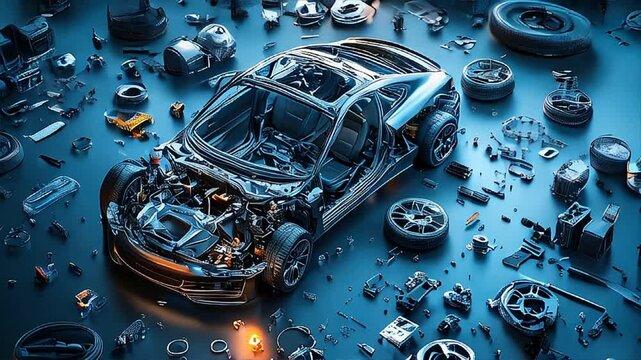 Auto Parts Visual Inspection Machine