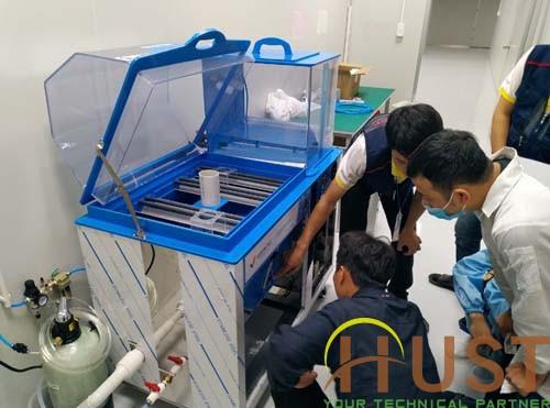 Lắp đặt, hướng dẫn sử dụng máy phun muối VT-ST 100