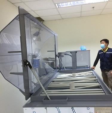 Installation and handover of salt spray tester VT-ST 480-86 CASS standard