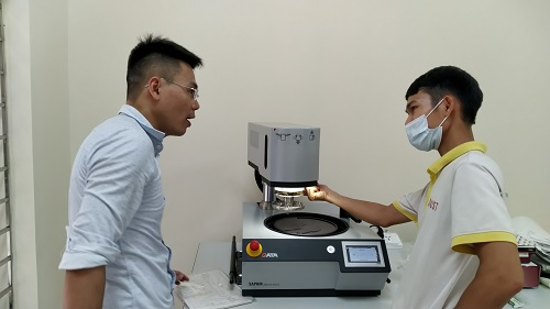 Handover Grinding & Polishing machine for Customs Branch of Goods Verification 2