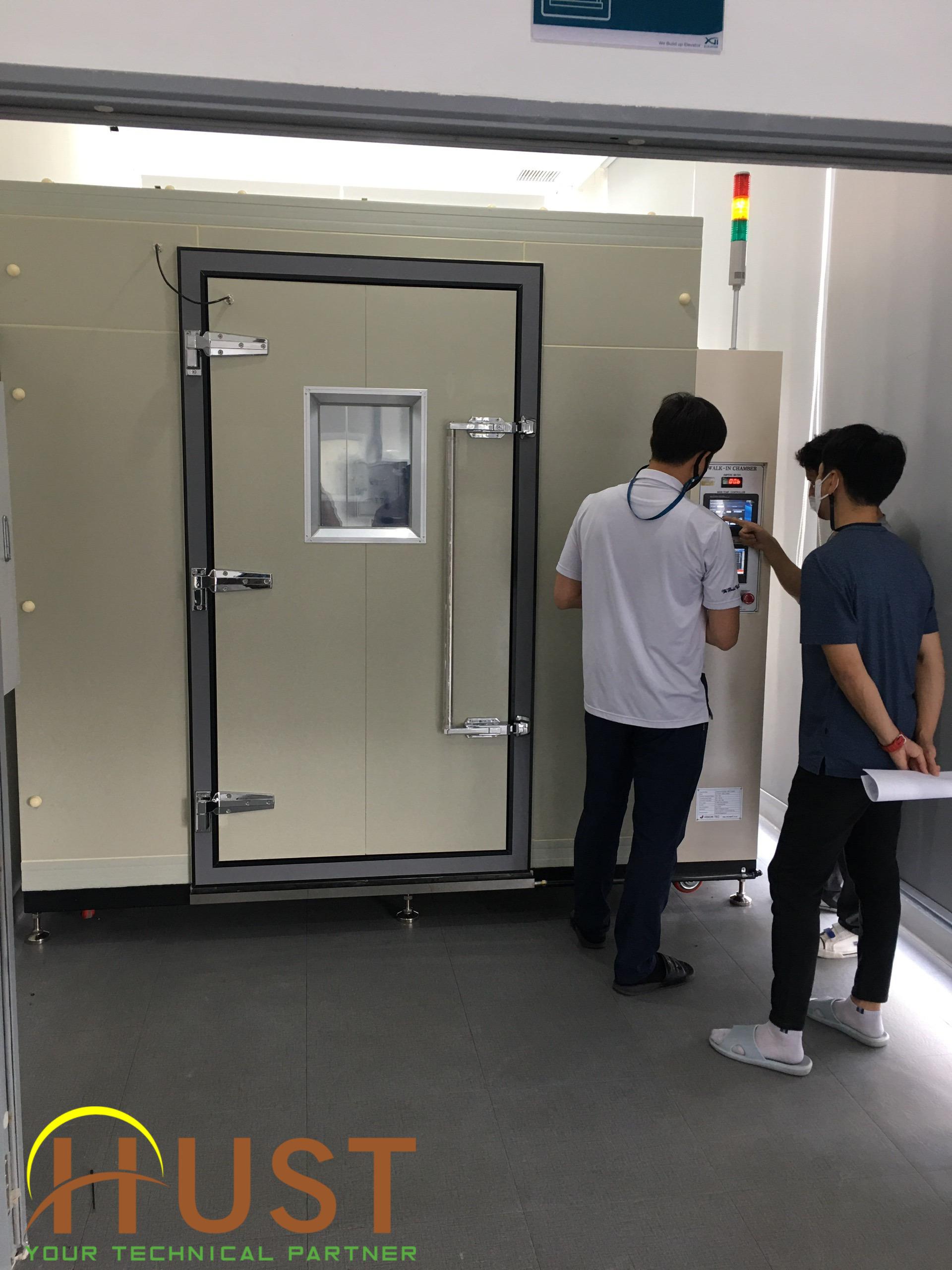 Lắp đặt phòng thử nghiệm nhiệt độ, độ ẩm WALK-IN CHAMBER