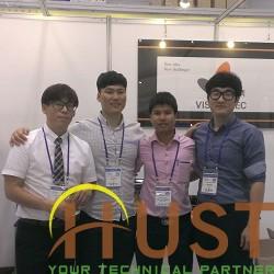 HUST and Visiontec attended the 2016 international exhibition in Gwangju - South Korea