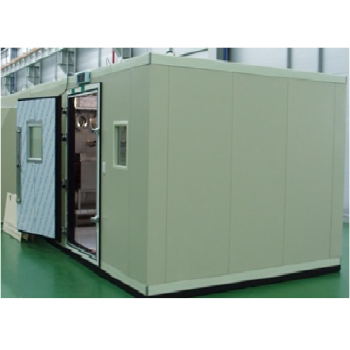 Walk-in high temperature aging room