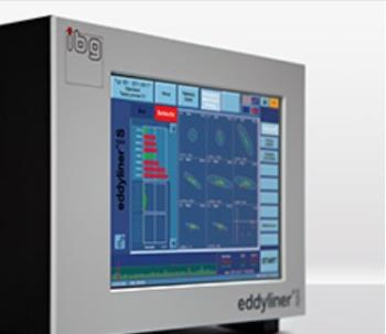 Eddy current testing for material properties eddyliner S